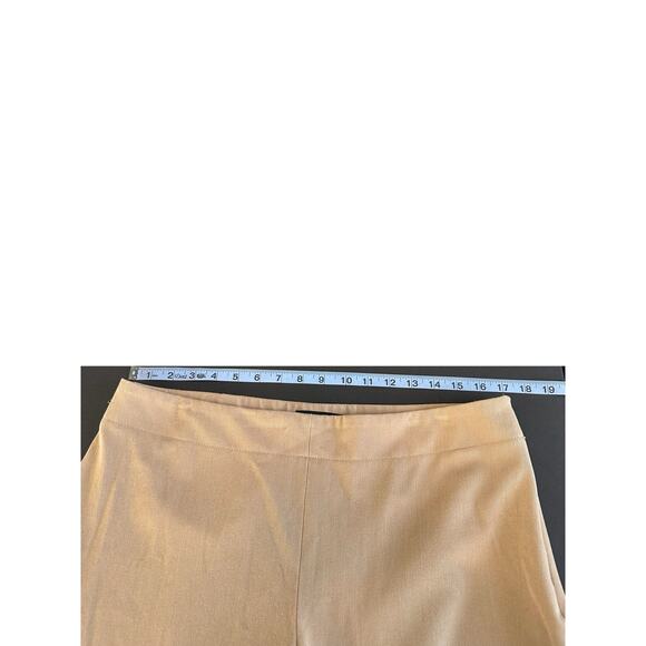 Talbots Tan Khaki Work Office Business Career Heritage Ankle‎ Pants Size 12 - Picture 7 of 10